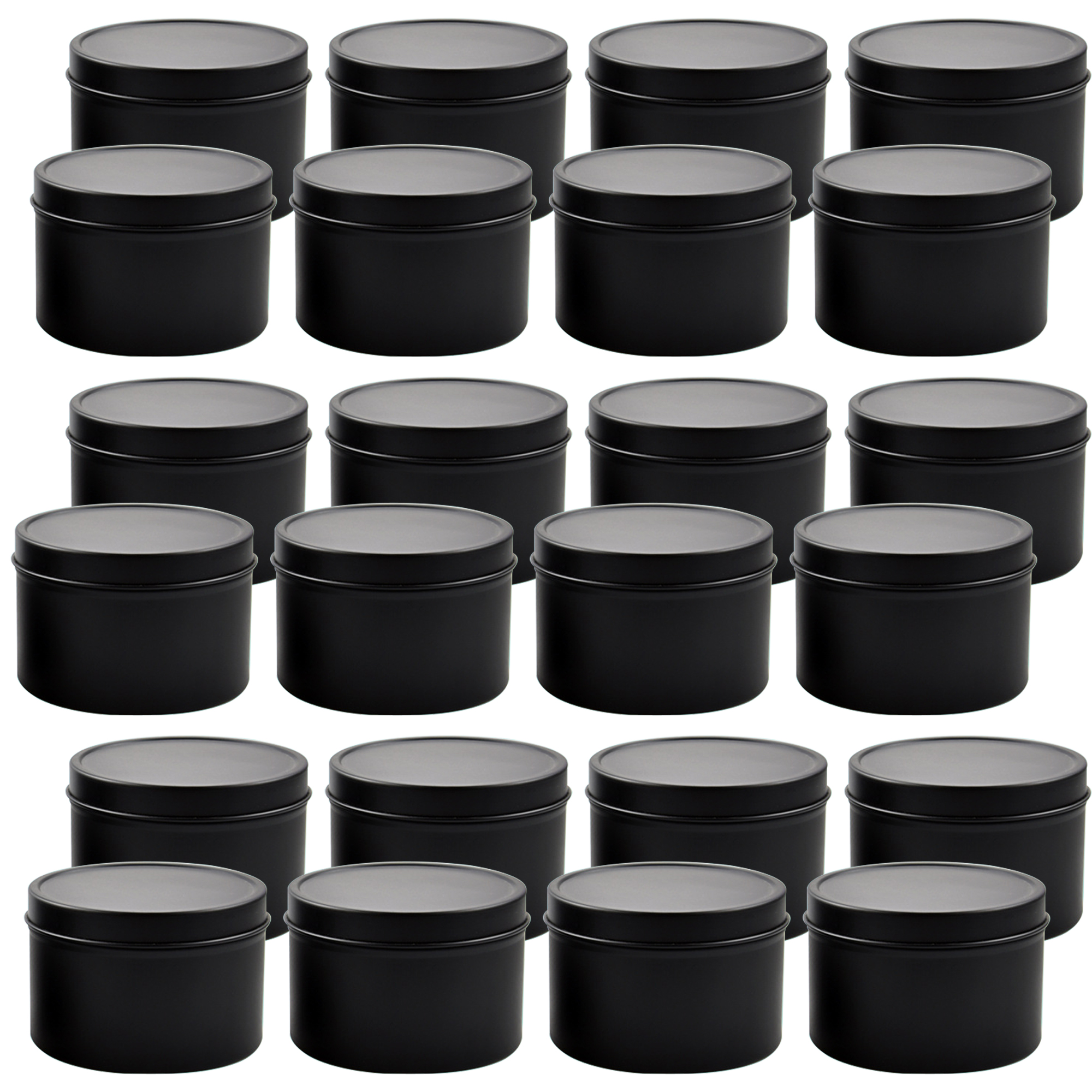 Candle Making Jars Wholesale - 4oz/ 8oz Candle tins with lids,Christmas