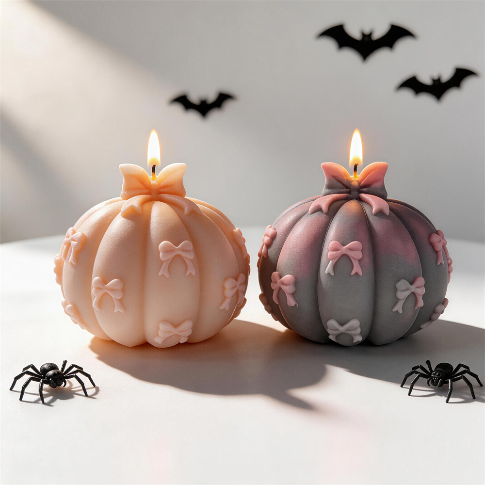 2026 Happy Halloween Decor Bow - Candle Making Soy Wax avaliação e preço