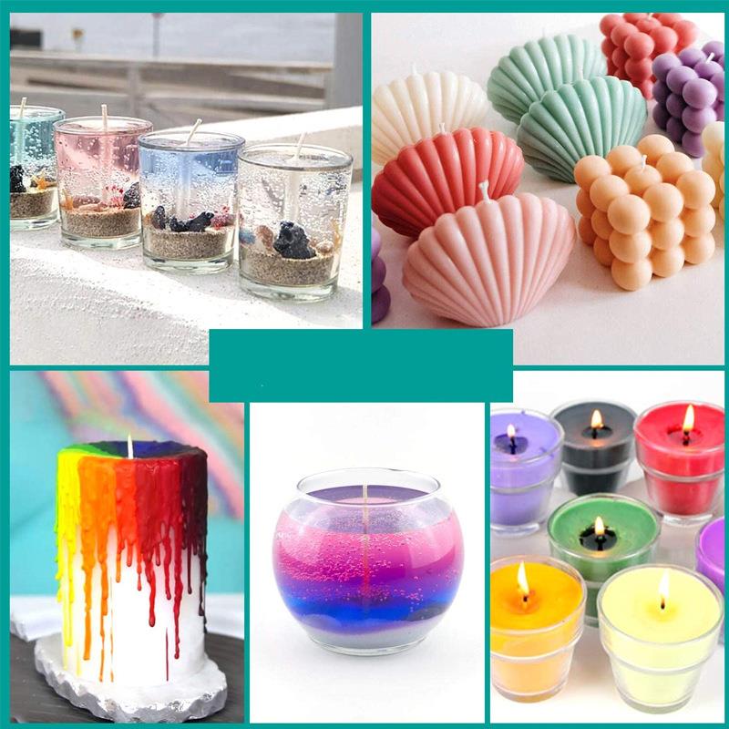 10ml/Bottle Candle Wax Pigment - Candle Dye Chip avaliação e preço