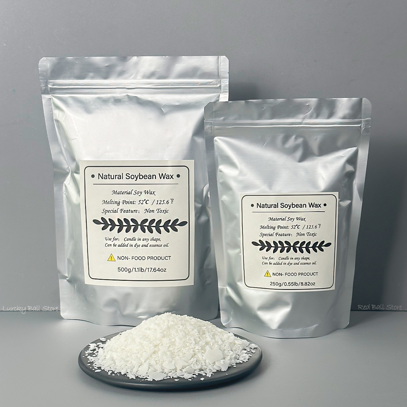 1kg/500/250/100g Pure Soy Wax  - Candle Making Soy Wax avaliação e preço