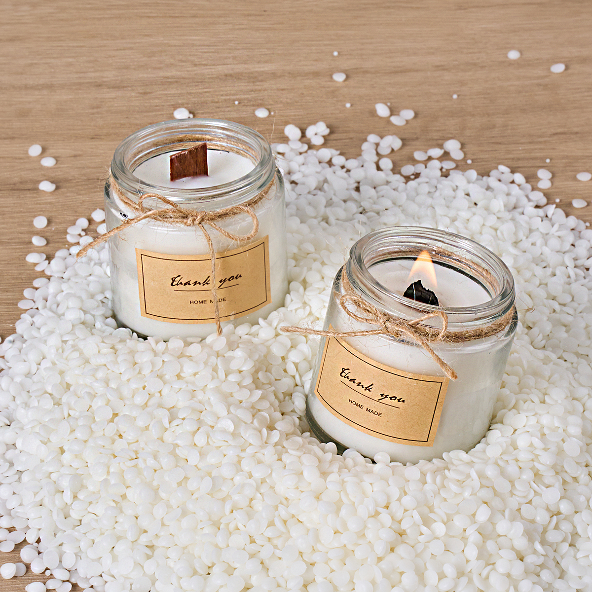 500g/1000g Natural Soy Wax DIY - Candle Making Soy Wax avaliação e preço
