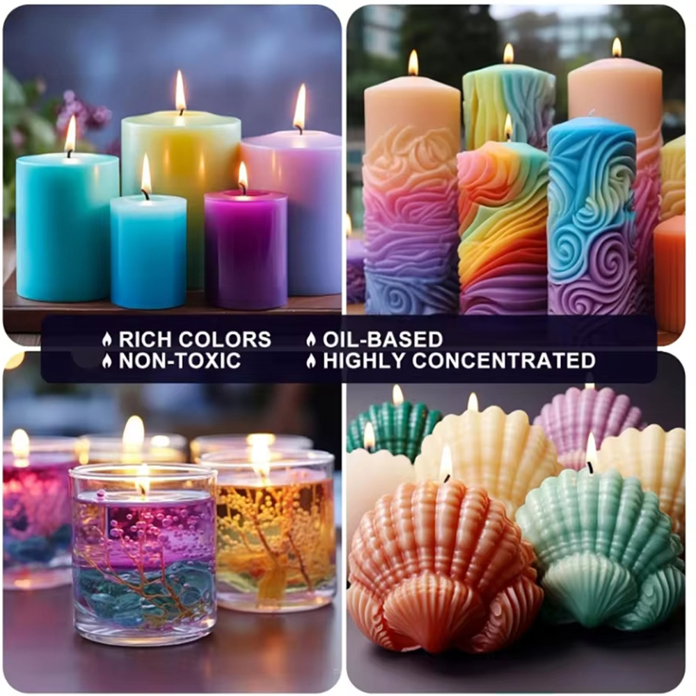 Candle Dye 24colors 10ml Liqui - Candle Dye Chip avaliação e preço