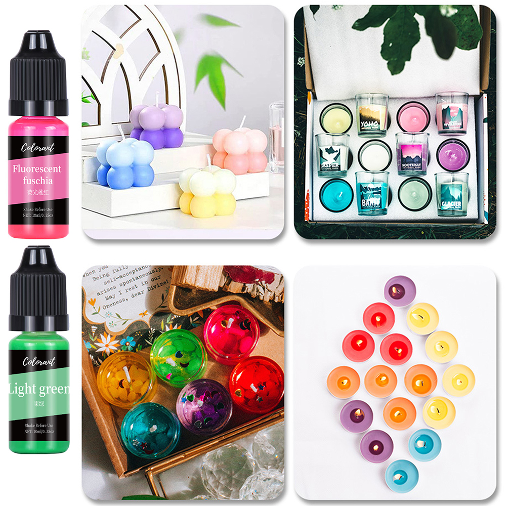 Candle Dye 24colors 10ml Liqui - Candle Dye Chip avaliação e preço