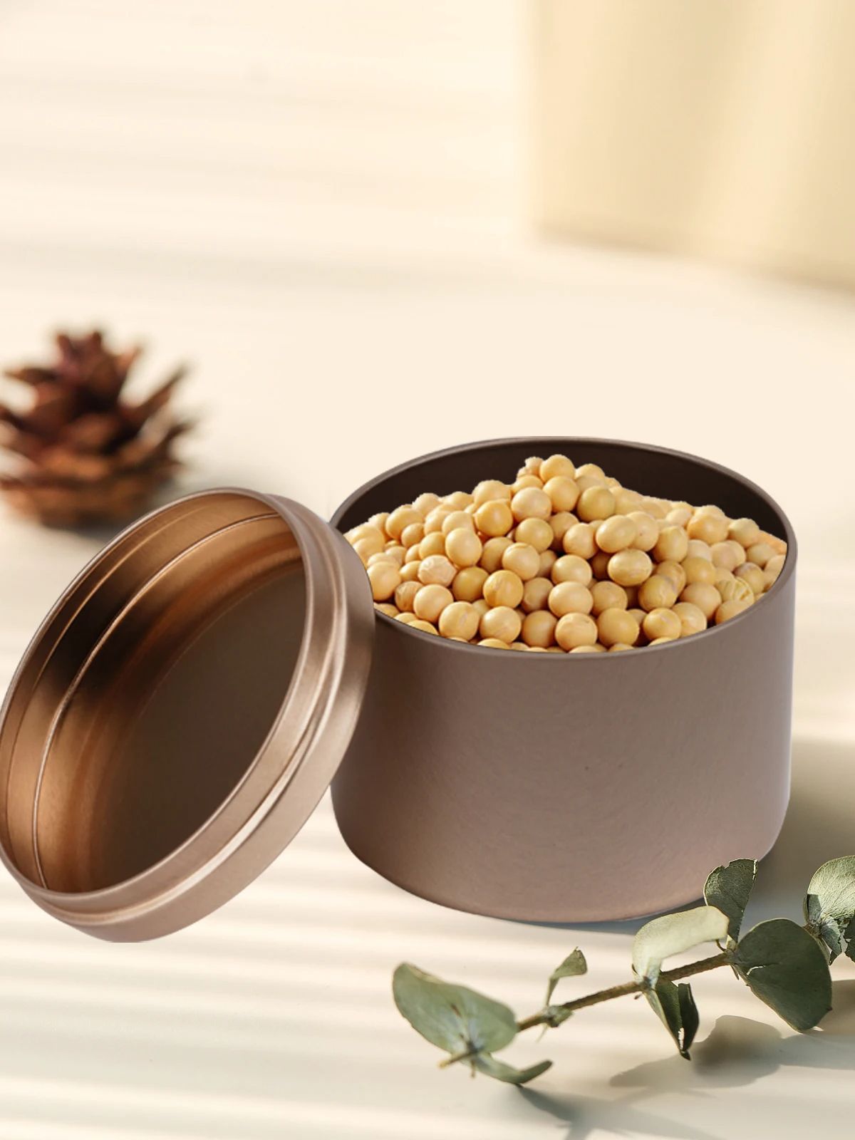 12pcs 4oz Metal Candle Tins wi - Candle Making Jars Wholesale avaliação e preço
