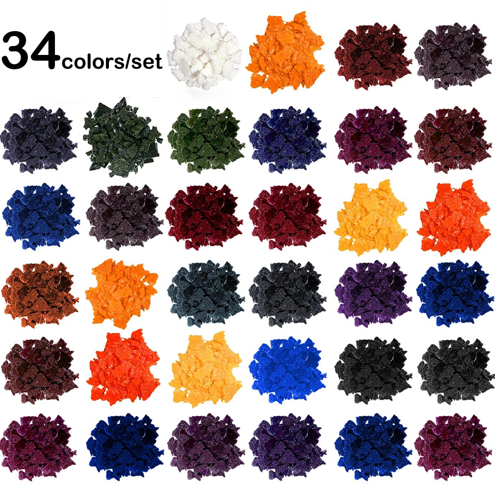 34colors/set Candle Dye Chips  - Candle Dye Chip avaliação e preço