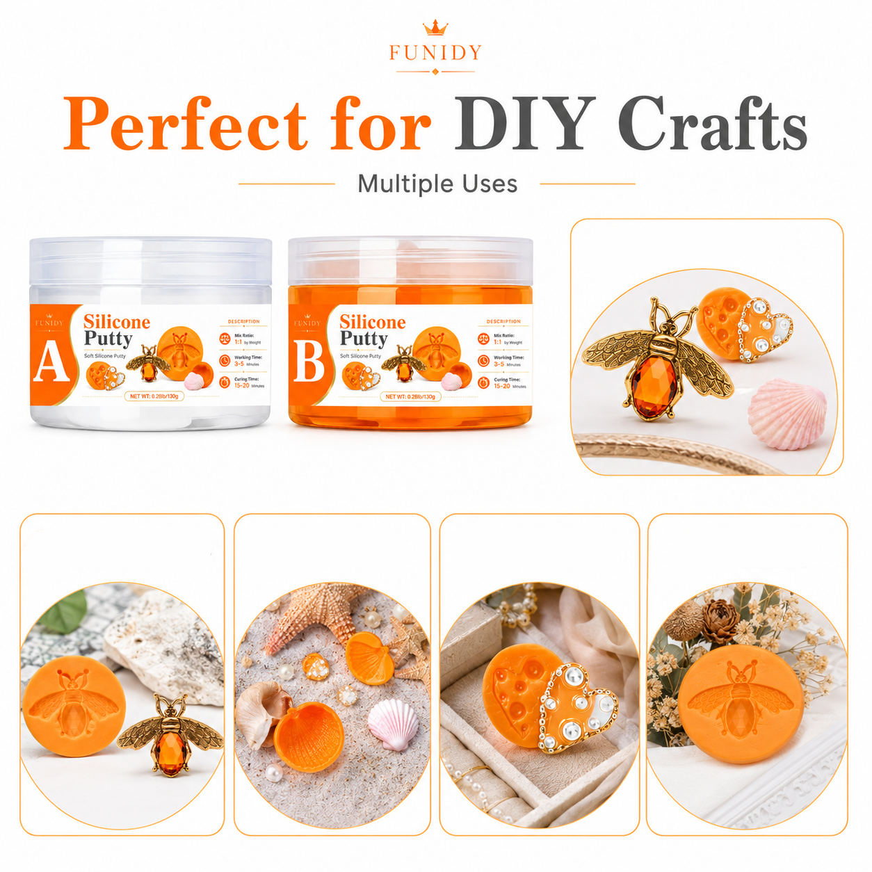 SILICONE PUTTY Making Kit, Fas - Candle Making Kits avaliação e preço