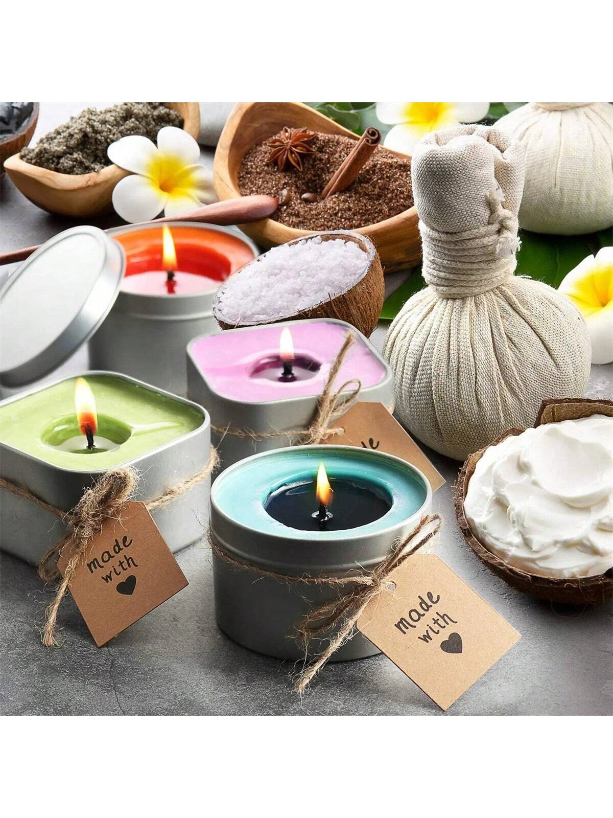 500g/1kg Pure Soy Wax Paraffin - Candle Making Soy Wax avaliação e preço