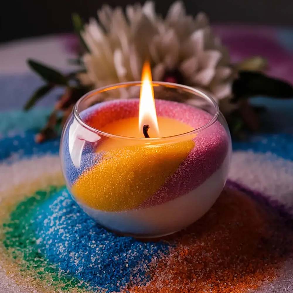 10 Colors/10g Sand Wax Candle  - Candle Making Kits avaliação e preço
