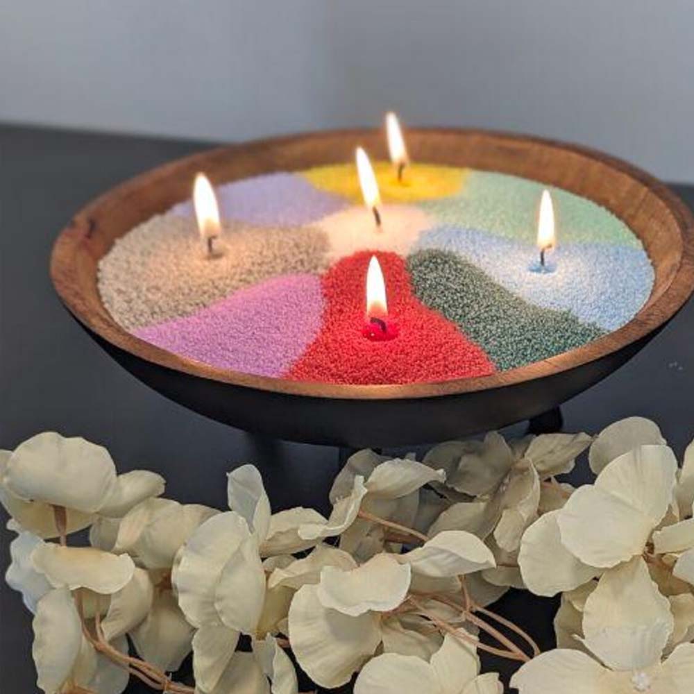 10 Colors/10g Sand Wax Candle  - Candle Making Kits avaliação e preço