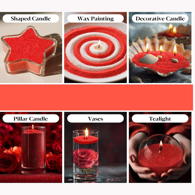 100G Green White Red Sand Pear - Candle Making Kits avaliação e preço