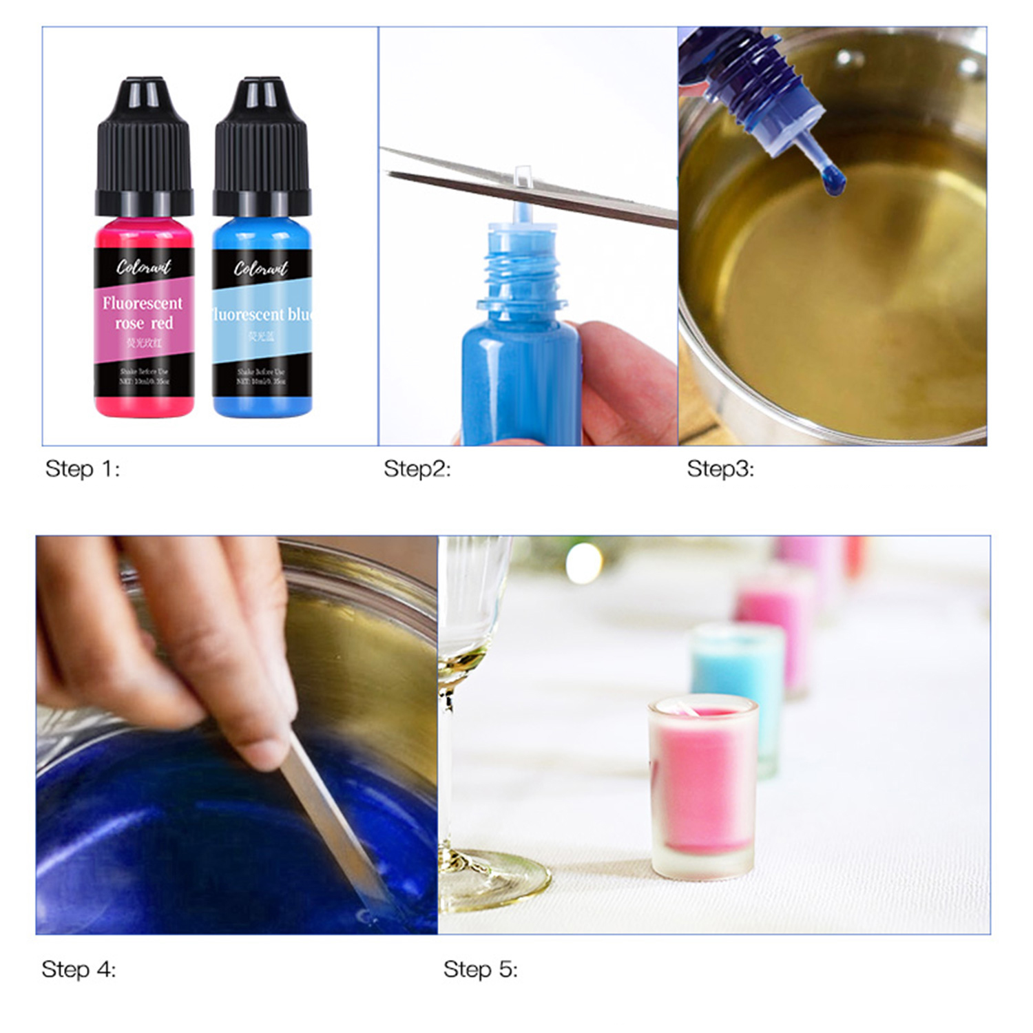 Candle Dyes Pigment Candle Liq - Candle Dye Chip avaliação e preço