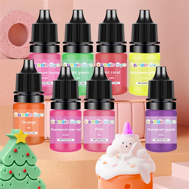 5ml/Bottle Candle Dye Pigments - Candle Dye Chip avaliação e preço