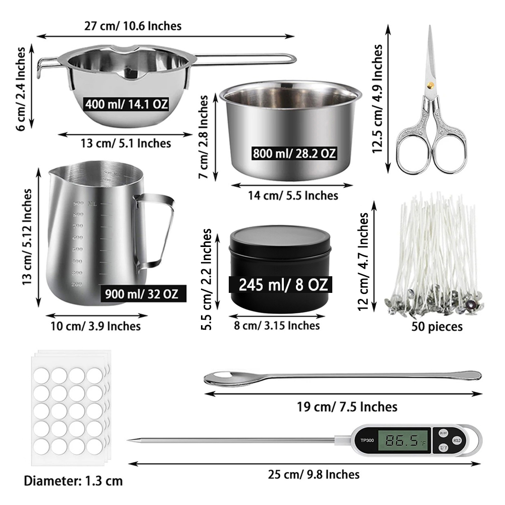 Glintmos DIY Candle Making Kit - Candle Making Kits avaliação e preço