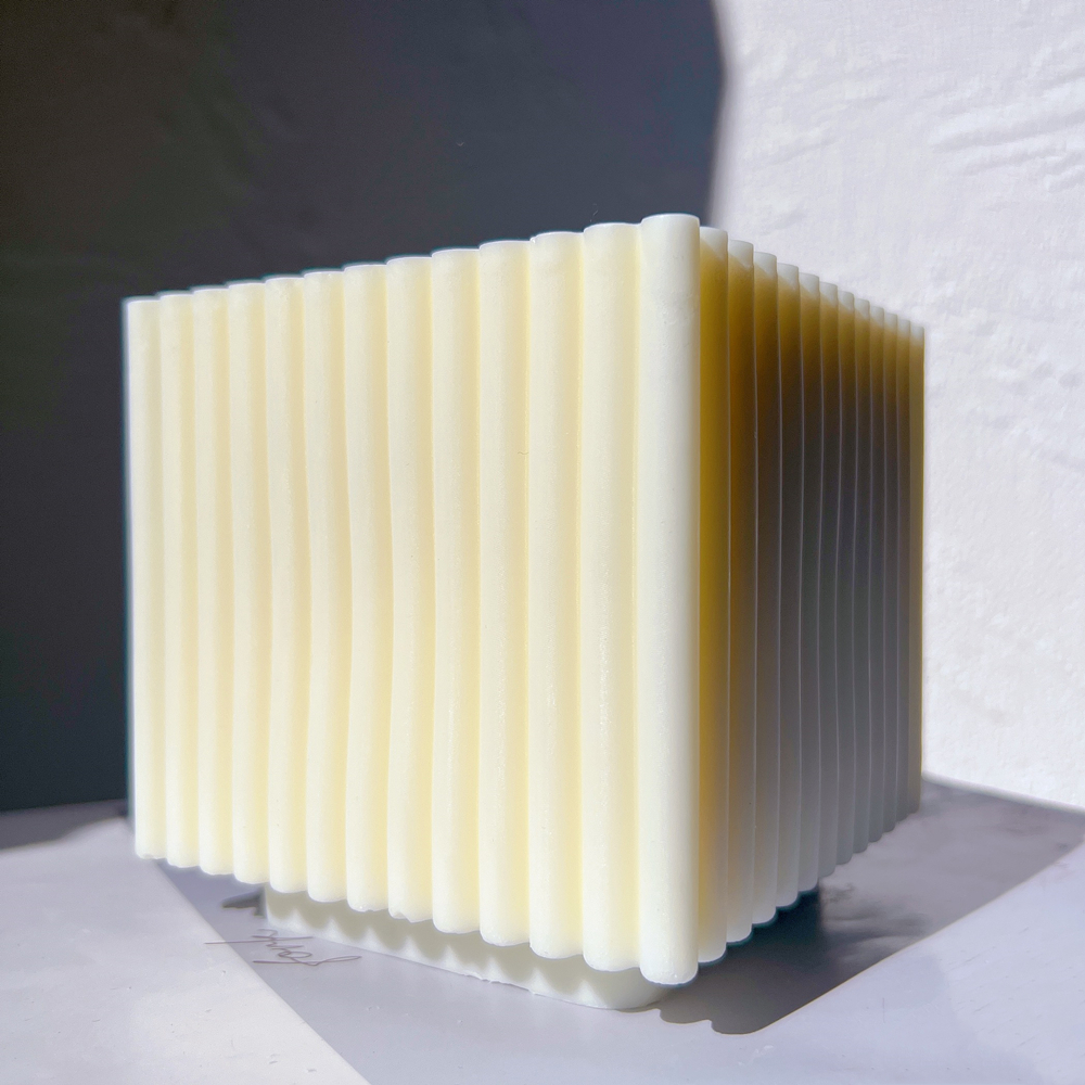 Big Size Ribbed Square Candles - Candle Making Soy Wax avaliação e preço