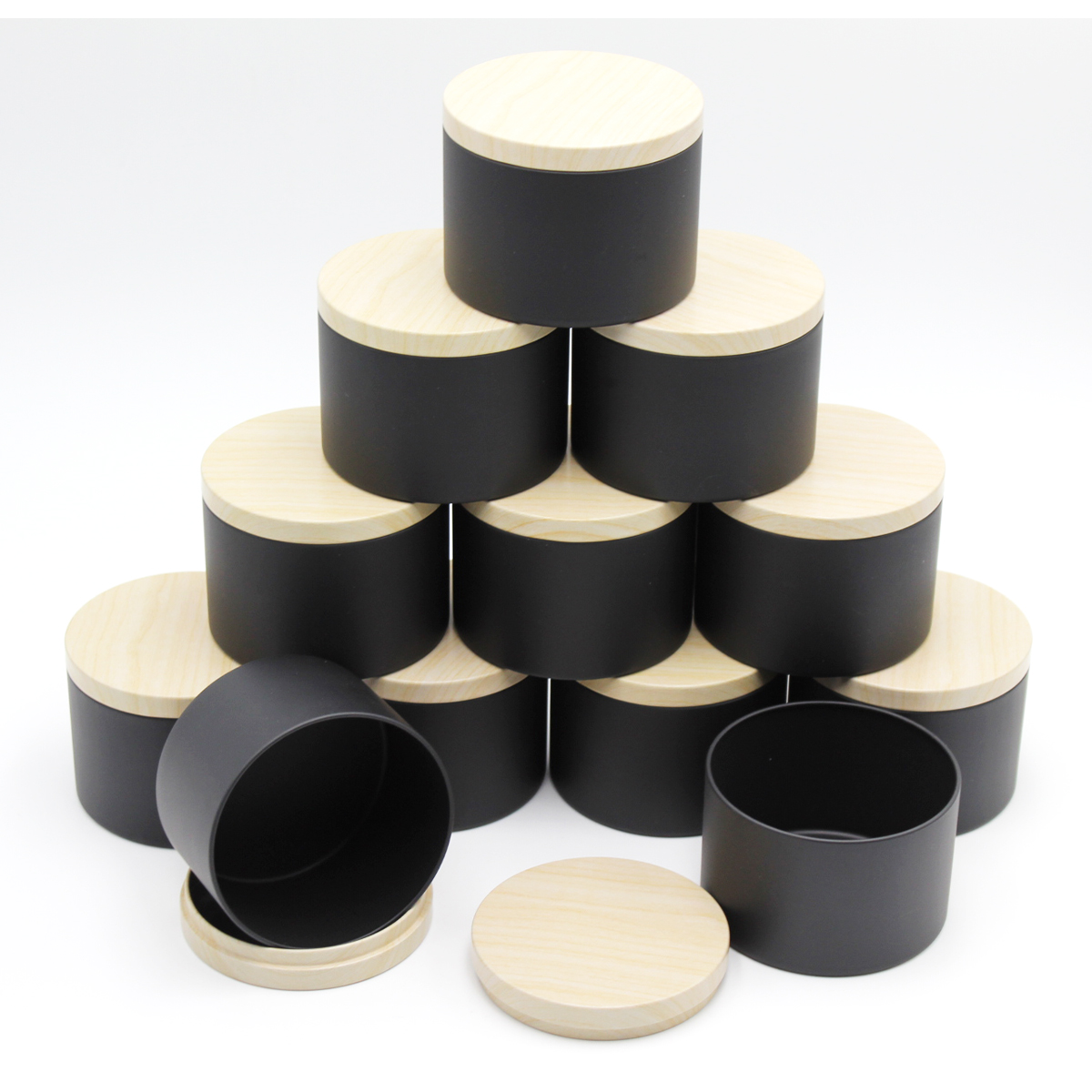12pcs 4oz Candle Tins With Lid - Candle Making Jars Wholesale avaliação e preço
