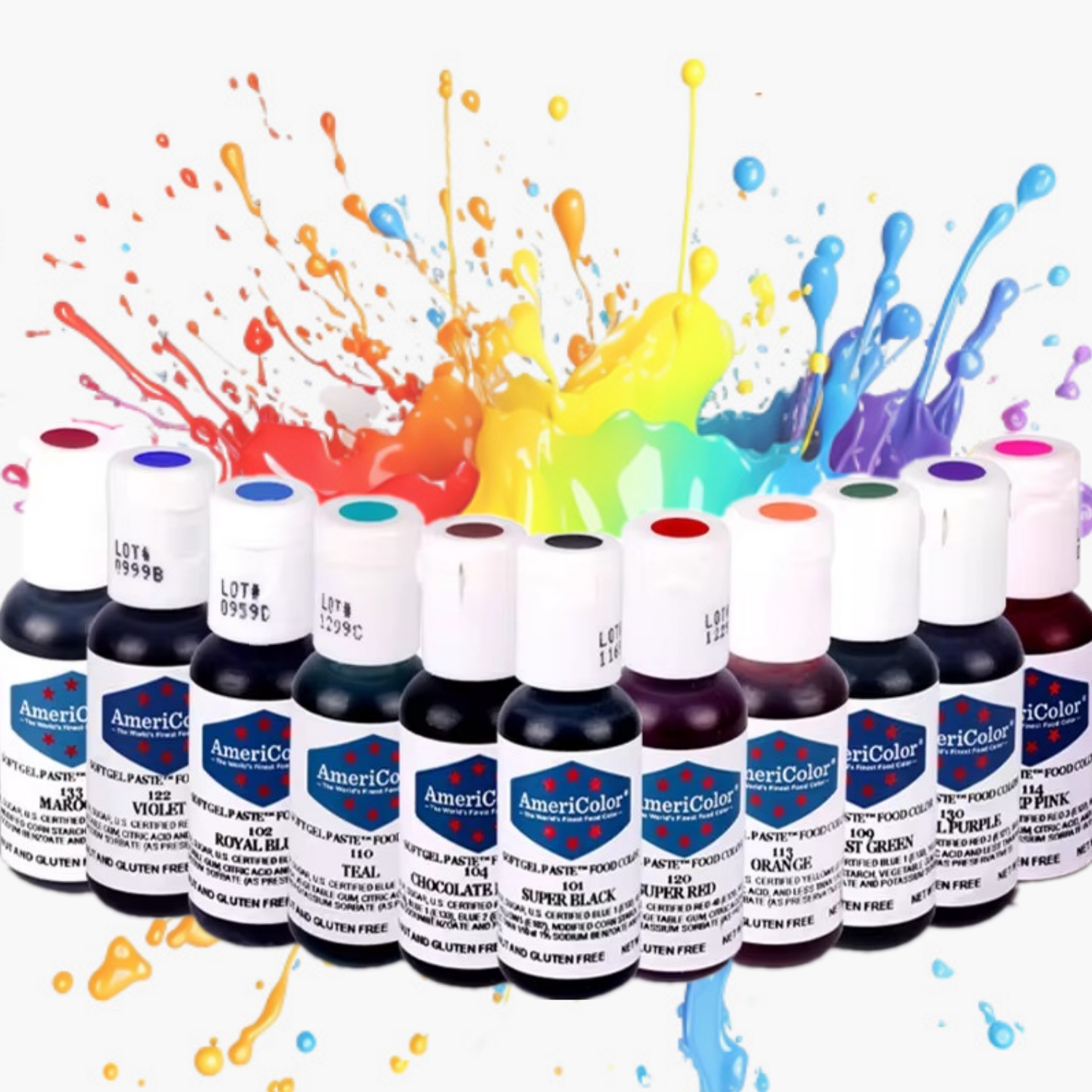 Americolor 22 colors Food Grad - Candle Dye Chip avaliação e preço
