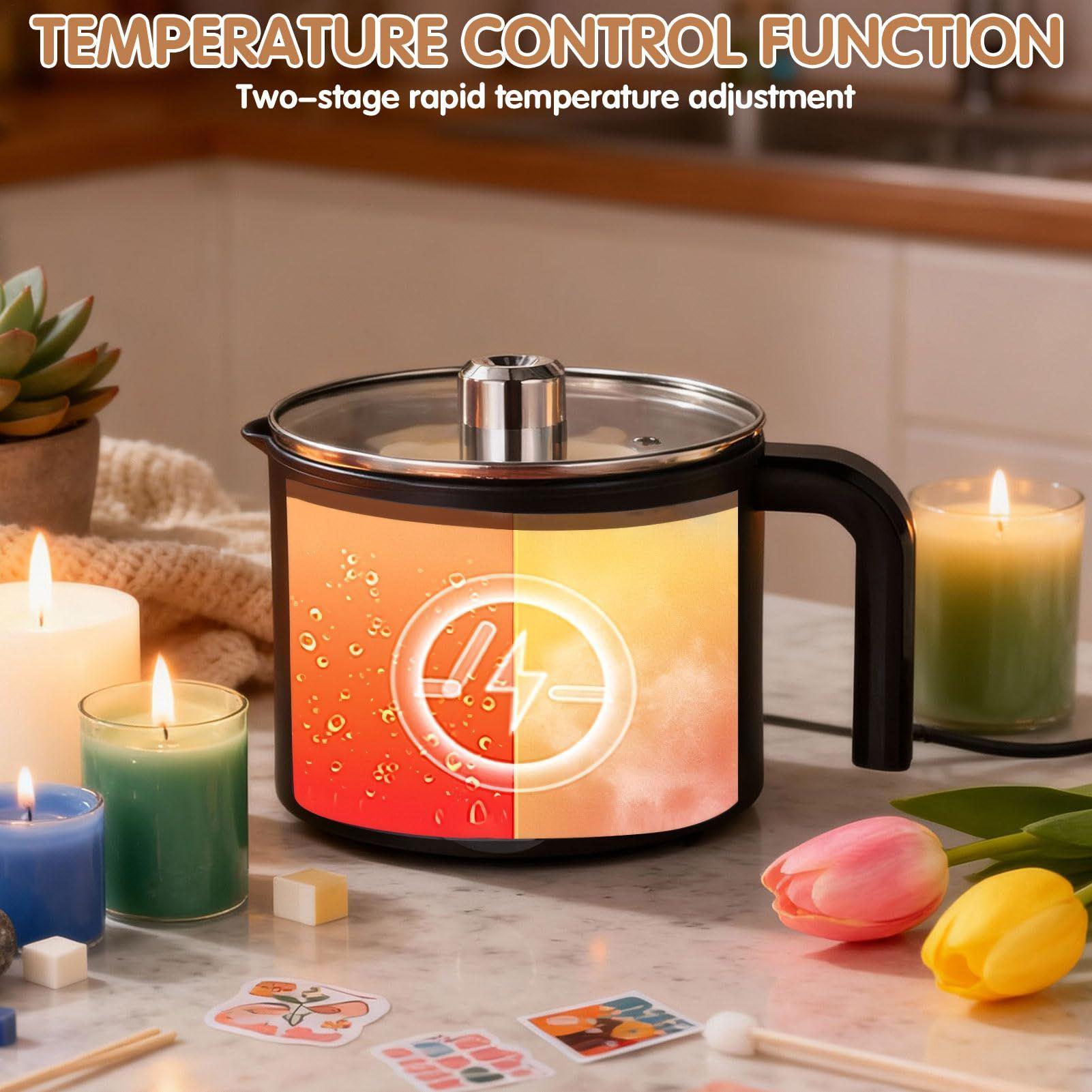 Candle Wax Melting Pot 1.5L La - Candle Making Kits avaliação e preço