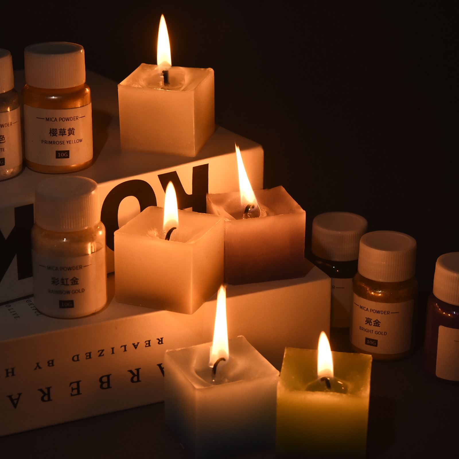 10g Pearlescent Mica Powder Ca - Candle Dye Chip avaliação e preço