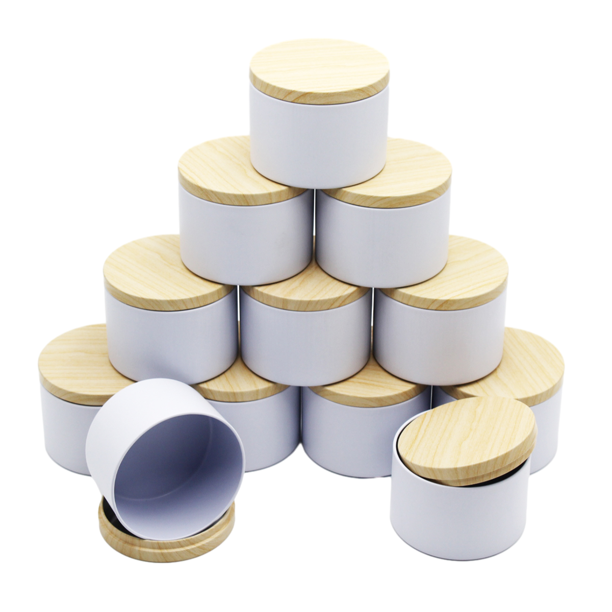 12pcs Candle Tins, 4oz Candle  - Candle Making Jars Wholesale avaliação e preço
