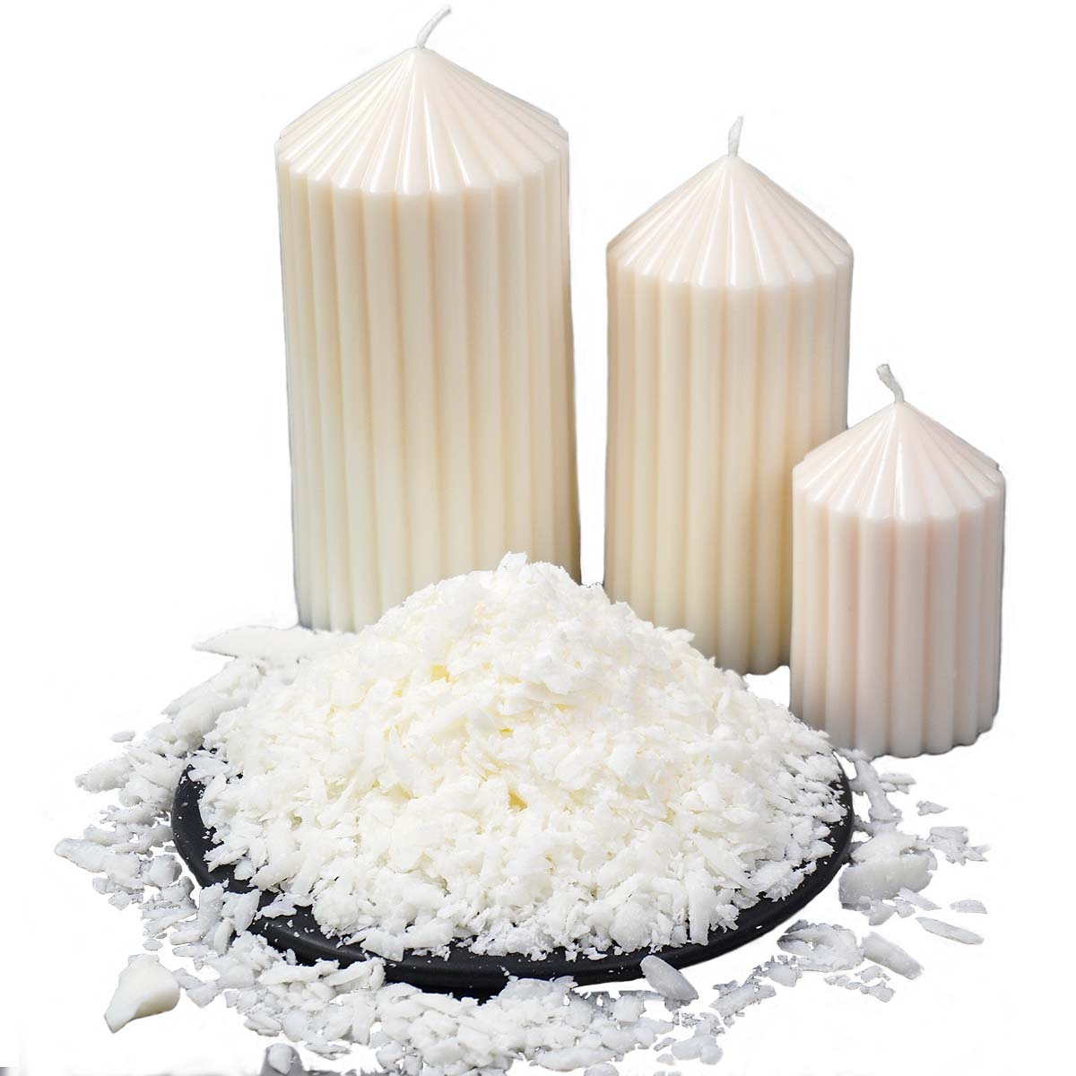 100/250/500/1000g Natural Soy  - Candle Making Soy Wax avaliação e preço