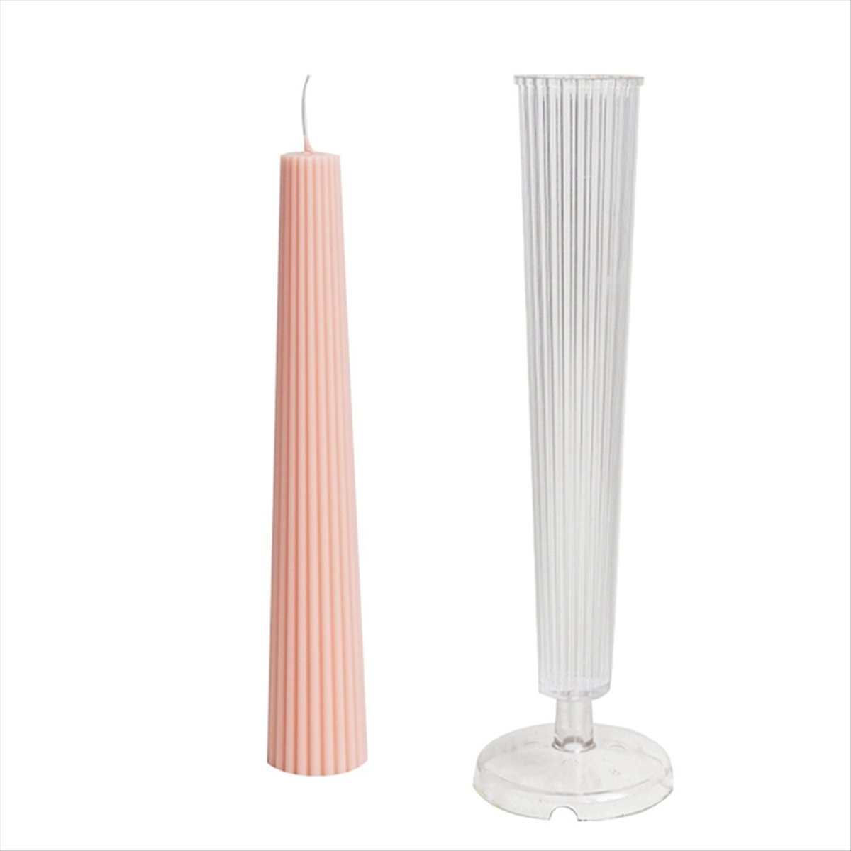 *ABAB Striped Long Pole Column - Candle Making Kits avaliação e preço