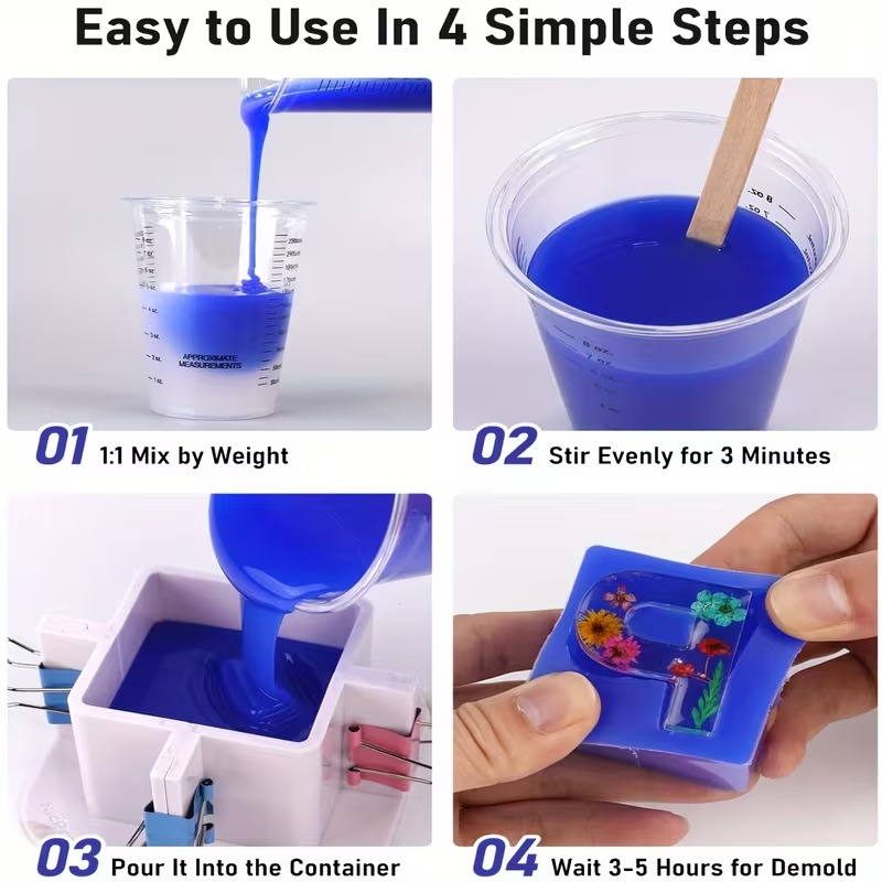 Silicone Mold Making Kit, Fast - Candle Making Kits avaliação e preço