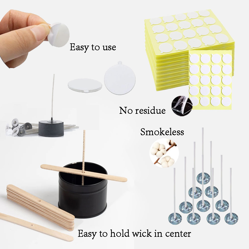 58pcs Candle Making Kit 6pcs C - Candle Making Jars Wholesale avaliação e preço