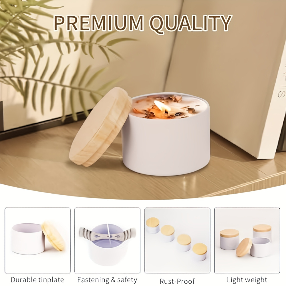58pcs Candle Making Kit 6pcs C - Candle Making Jars Wholesale avaliação e preço