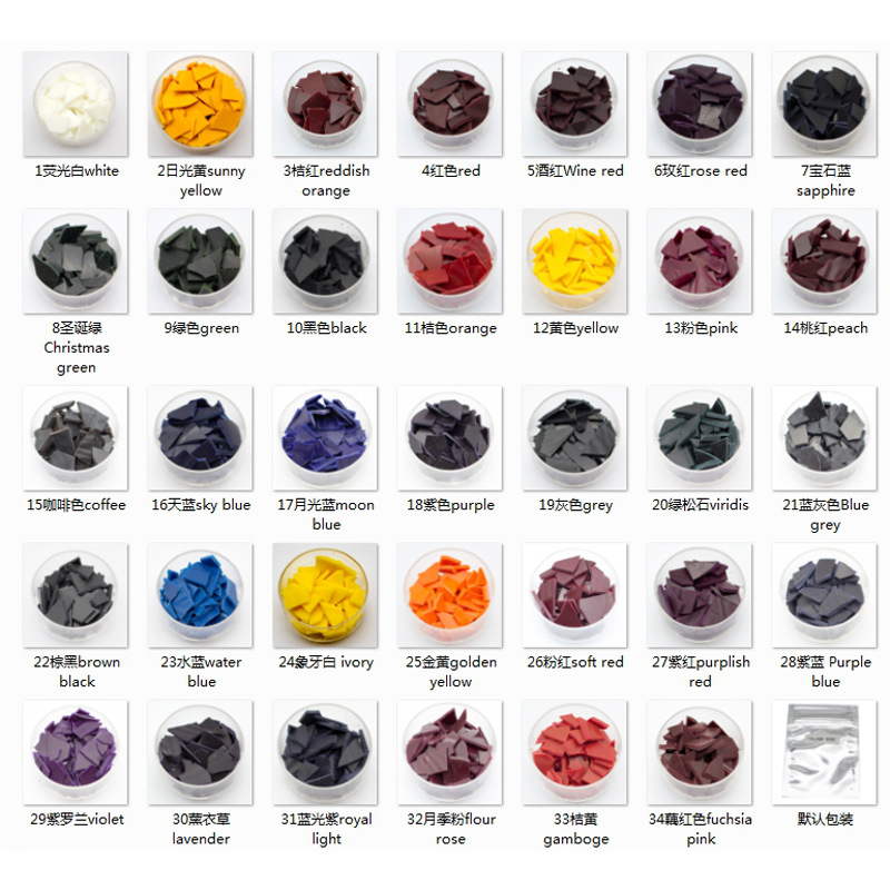 34colors Candle Dye Pigment DI - Candle Dye Chip avaliação e preço