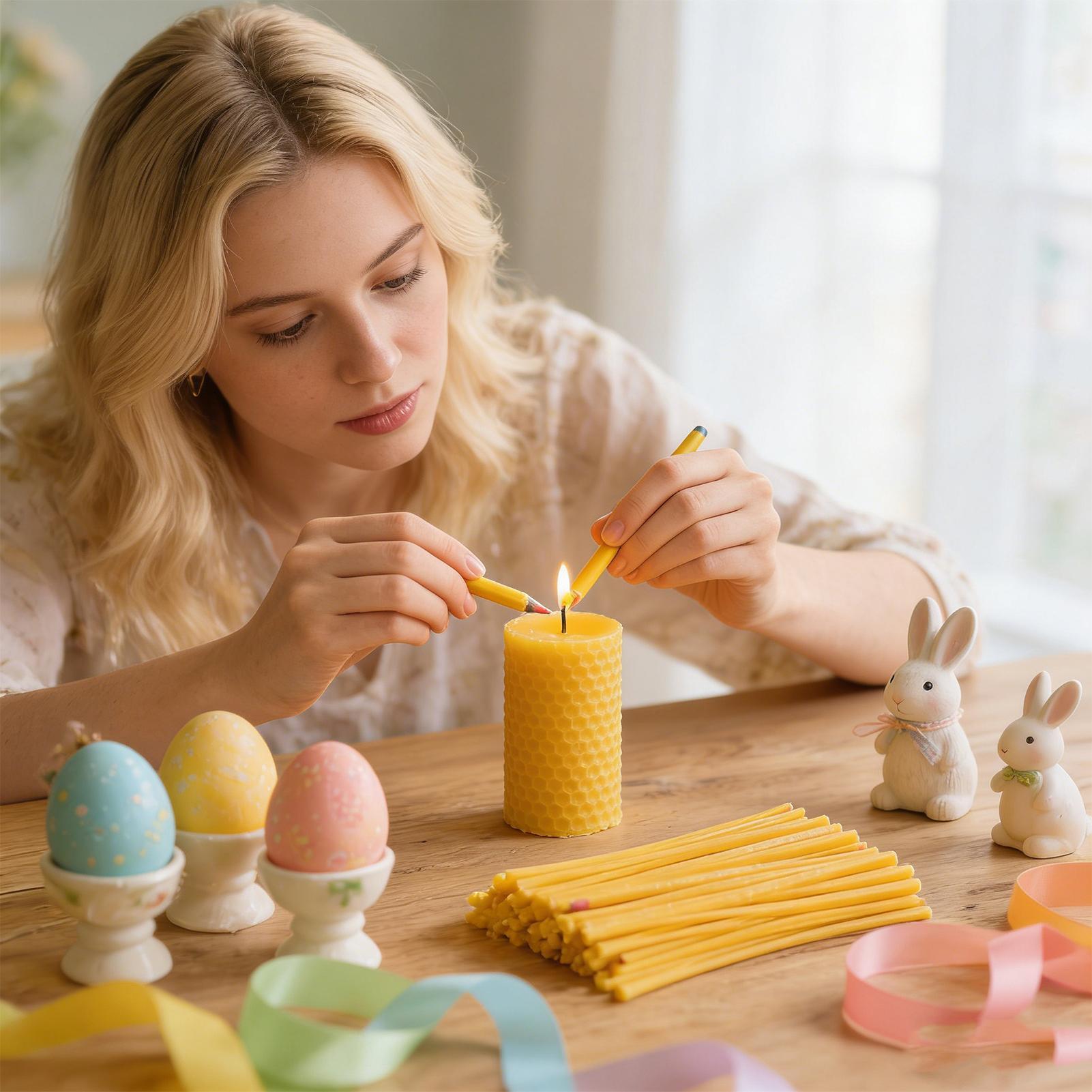 Egg Decorating Beeswax Sticks  - Candle Making Kits avaliação e preço