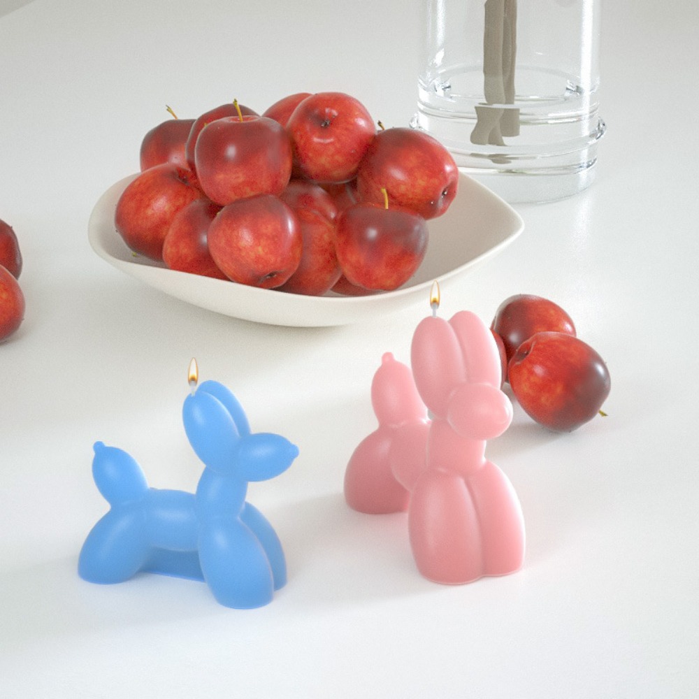 Cartoon Mini Balloon Puppy Can - Candle Making Kits avaliação e preço