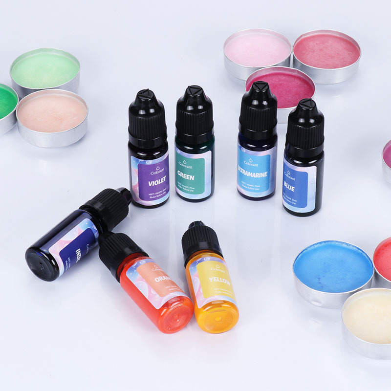 24 Colors Resin Pigments Candl - Candle Dye Chip avaliação e preço