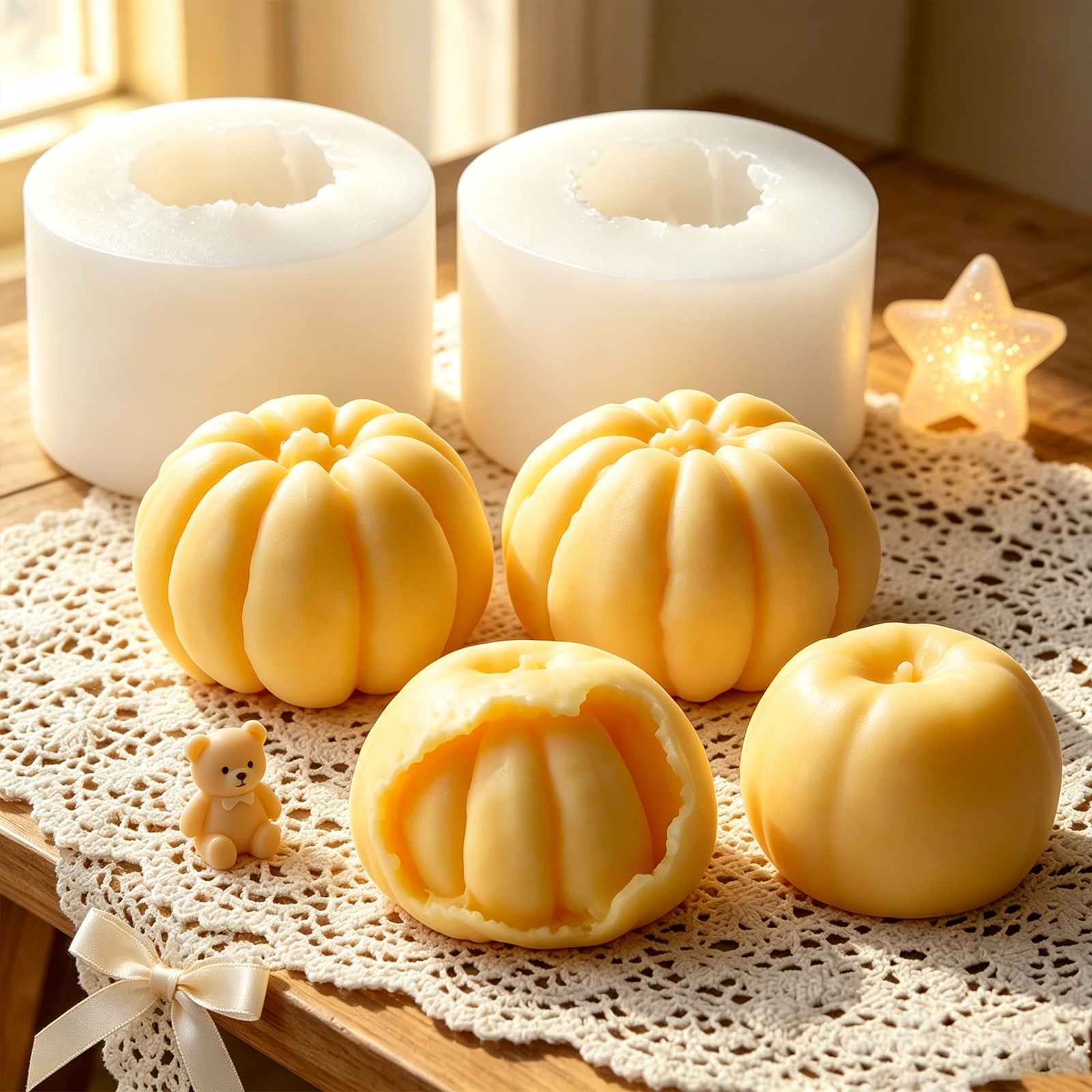 Fruit modeling silicone candle - Candle Making Soy Wax avaliação e preço