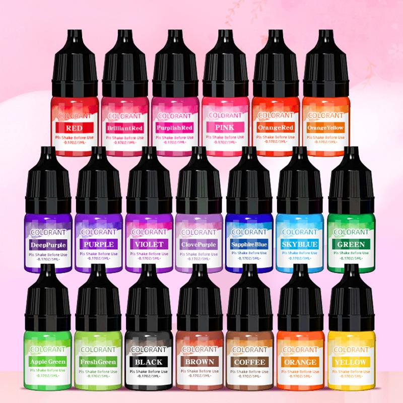 5ml/Bottle Candle Wax Pigment  - Candle Dye Chip avaliação e preço