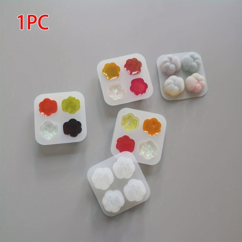 1Cat Paw Pattern Silicone Mold - Candle Making Kits avaliação e preço