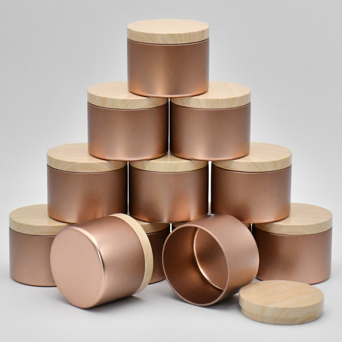 4oz/8oz 12pcs Candle Tins, Can - Candle Making Jars Wholesale avaliação e preço
