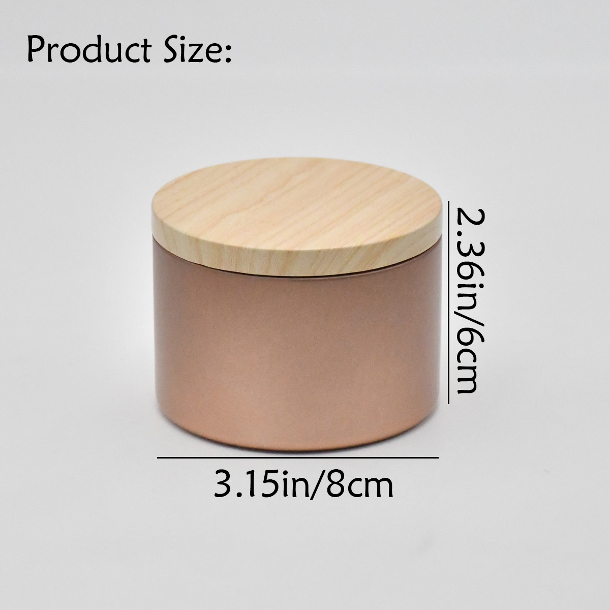 4oz/8oz 12pcs Candle Tins, Can - Candle Making Jars Wholesale avaliação e preço