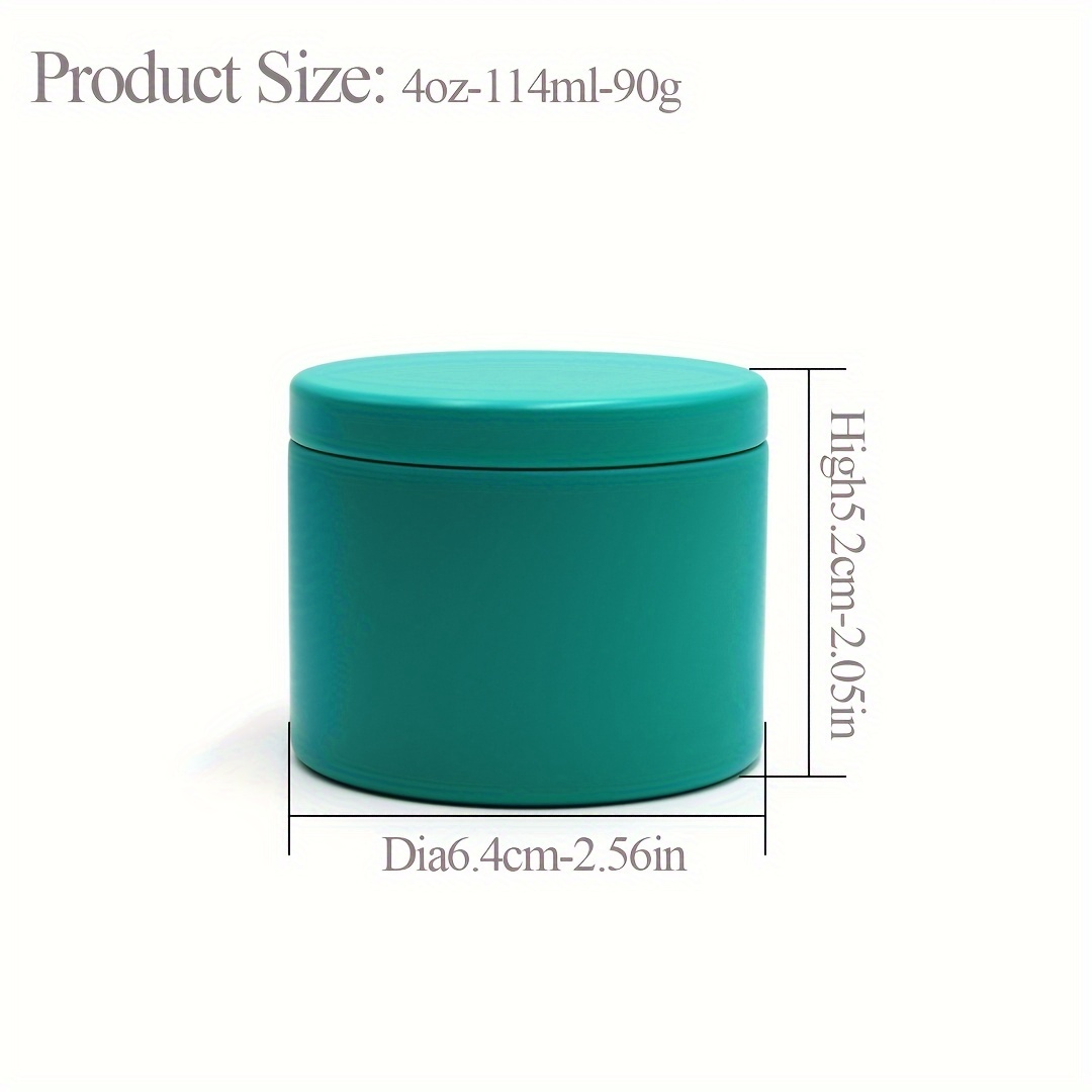 12pcs Candle Tins, 4oz Candle  - Candle Making Jars Wholesale avaliação e preço