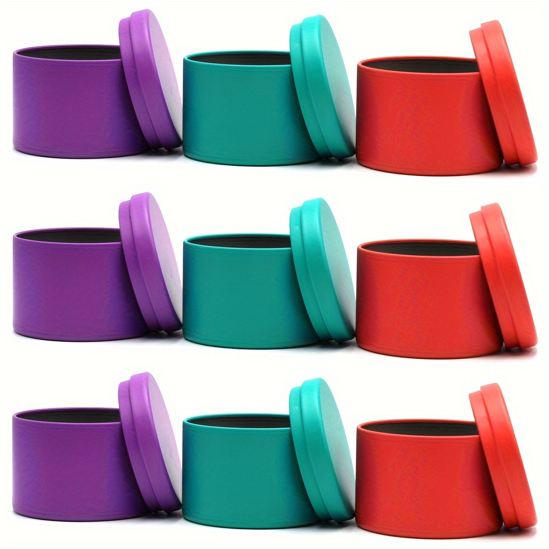 12pcs Candle Tins, 4oz Candle  - Candle Making Jars Wholesale avaliação e preço
