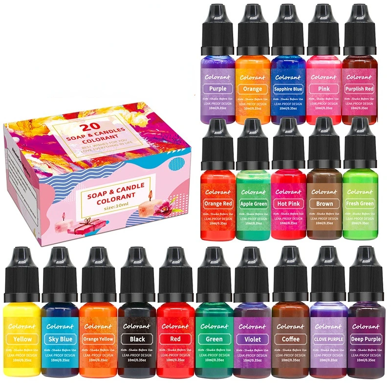 20 Colors High Concentration H - Candle Dye Chip avaliação e preço