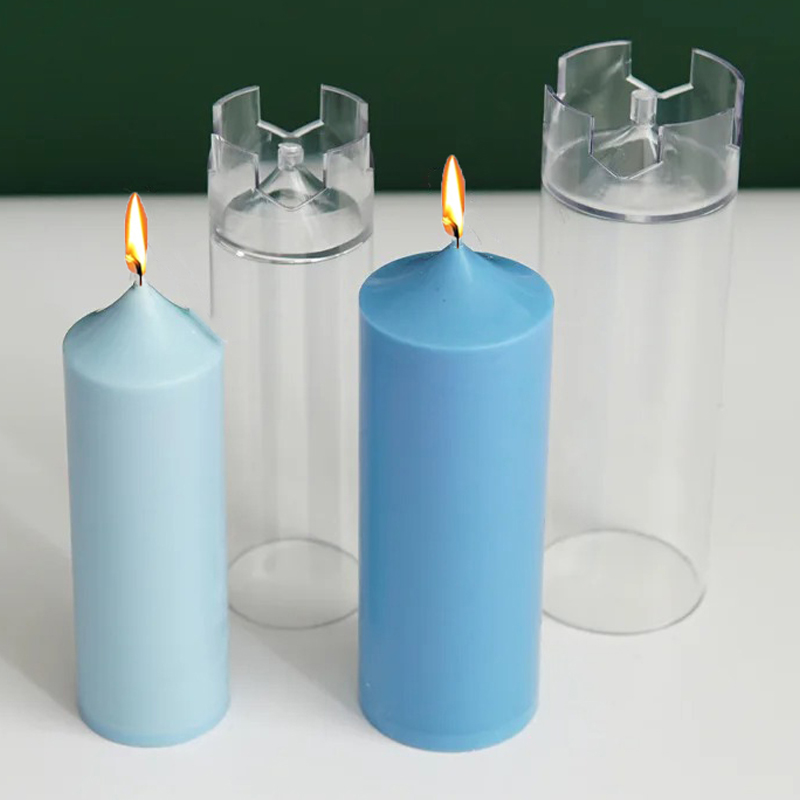 3D Spire Cylinder Candle Mold  - Candle Making Kits avaliação e preço