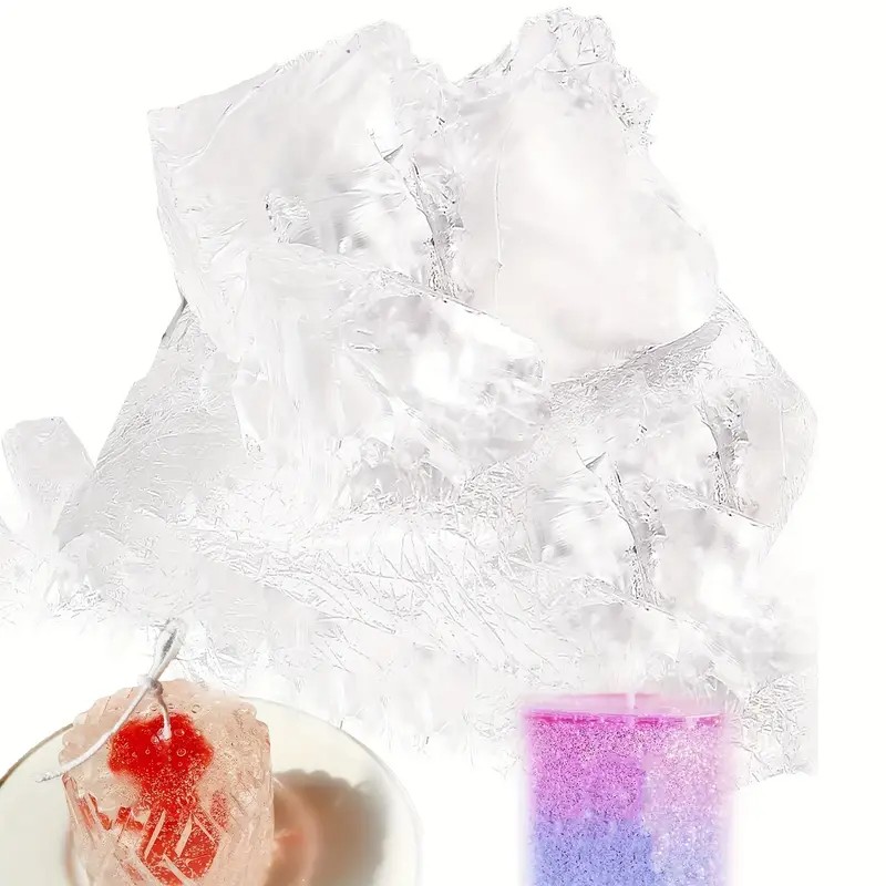 Transparent Crystal Wax, Jelly - Candle Making Soy Wax avaliação e preço