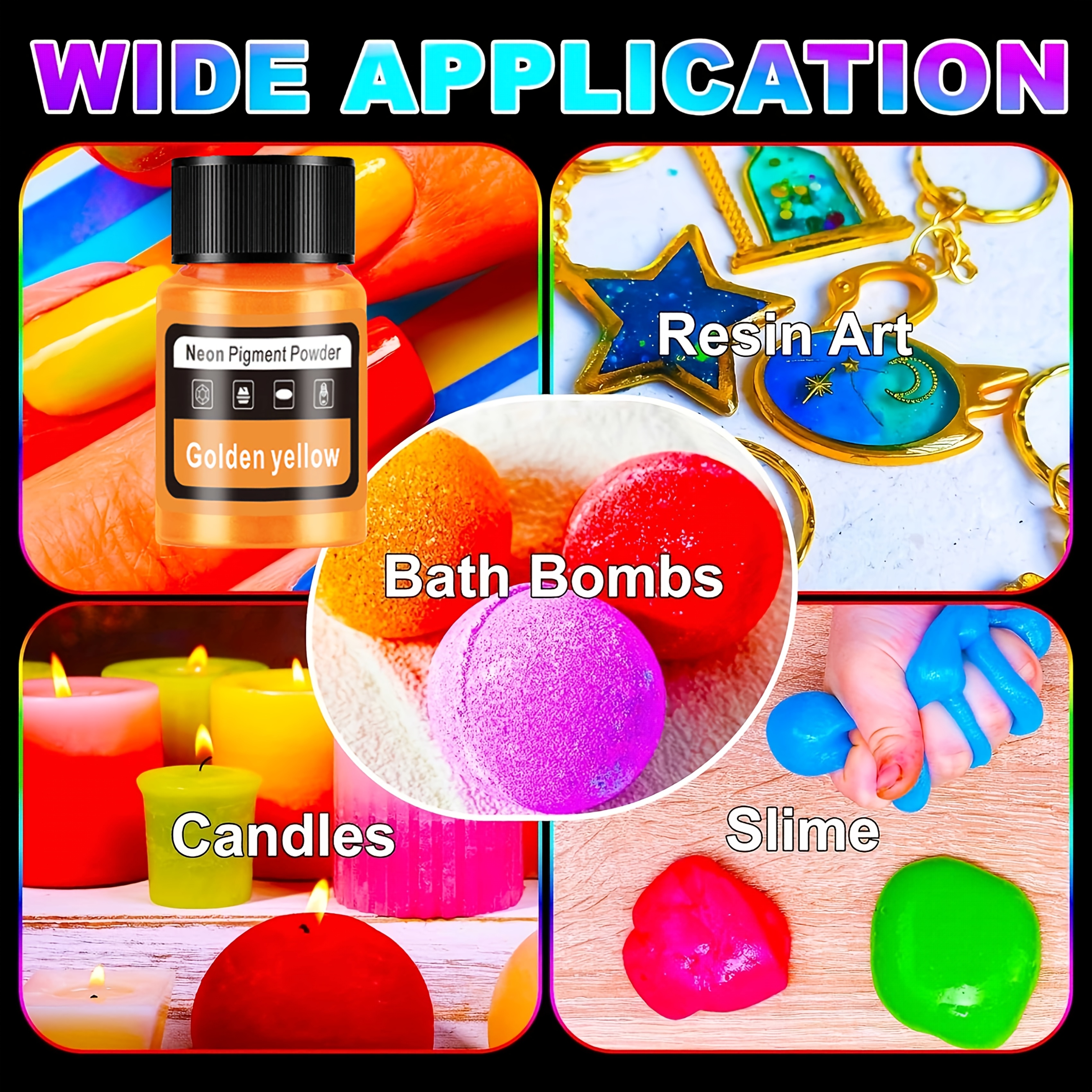 Fluorescent Powder/Neon Resin  - Candle Dye Chip avaliação e preço